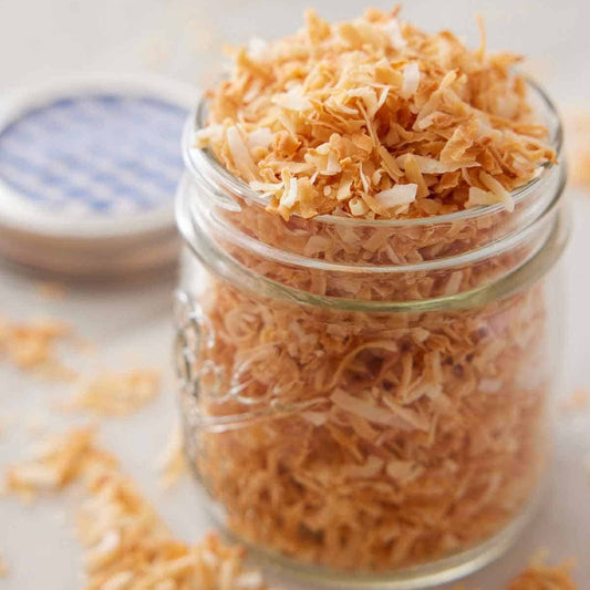 COCONUT GRATED AND ROASTED